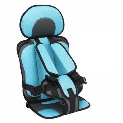Foldable Portable Child Car Booster Seat with Safety Harness