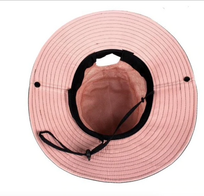 Foldable UV Protection Sun Hat with Ponytail Opening