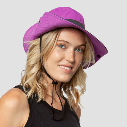 Foldable UV Protection Sun Hat with Ponytail Opening