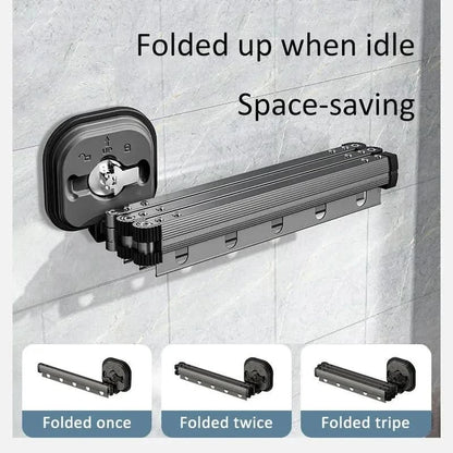 Foldable Wall Mounted Clothes Drying Rack