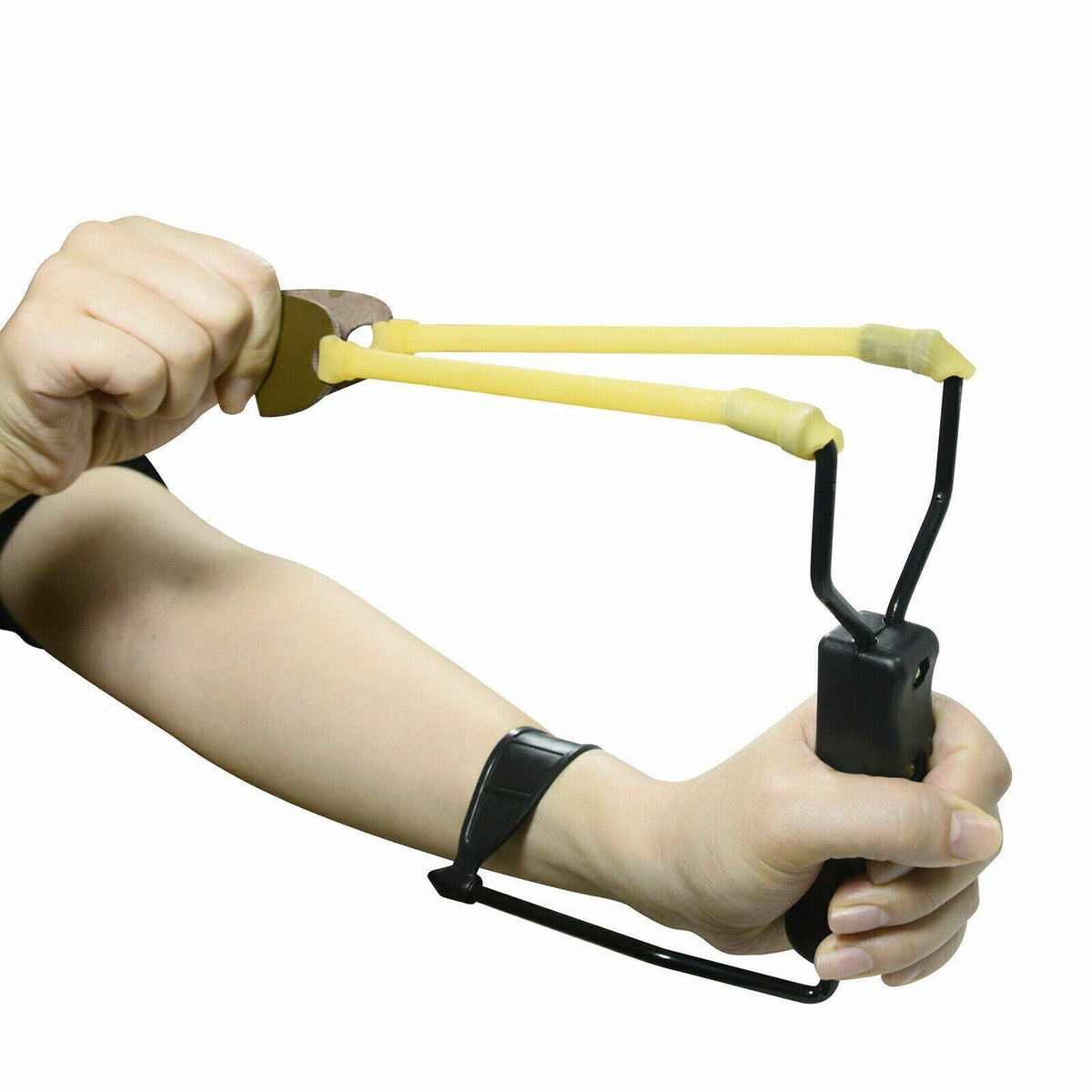 Foldable Wrist Supported Slingshot