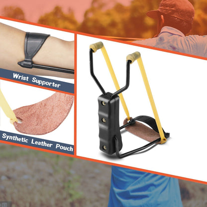 Foldable Wrist Supported Slingshot