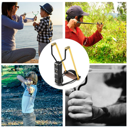 Foldable Wrist Supported Slingshot