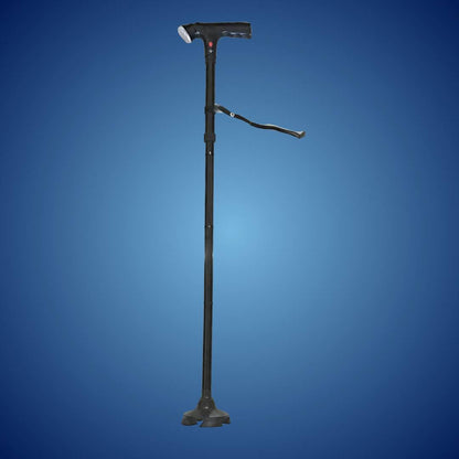 Folding Adjustable Walking Cane Lightweight Collapsible Support