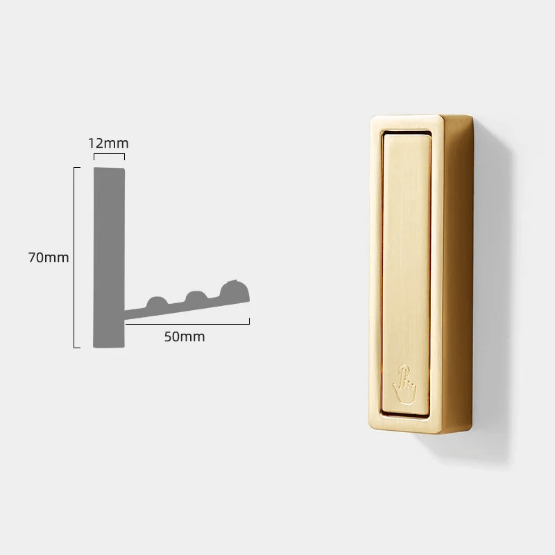 Folding Metal Wall Hooks for Coats Bags and Towels