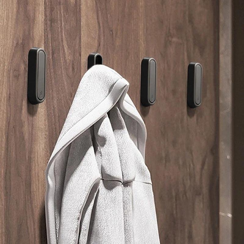 Folding Metal Wall Hooks for Coats Bags and Towels