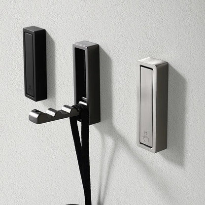 Folding Metal Wall Hooks for Coats Bags and Towels
