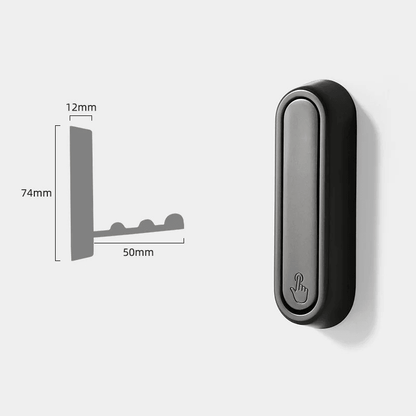 Folding Metal Wall Hooks for Coats Bags and Towels