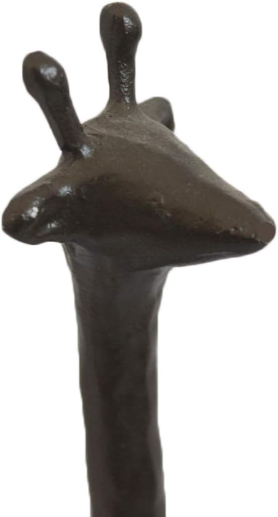 Freestanding Cast Iron Giraffe Toilet Paper Holder