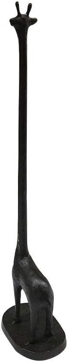 Freestanding Cast Iron Giraffe Toilet Paper Holder