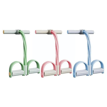 Full Body Resistance Training Band with Foot Pedals