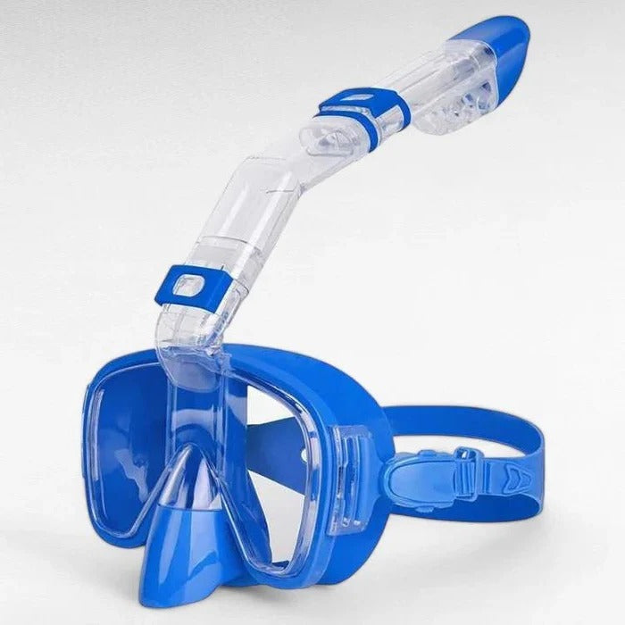 Full Face Snorkeling Mask with Dry Top and Panoramic View