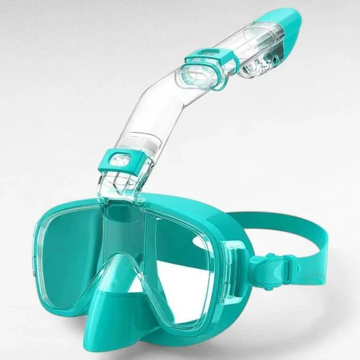 Full Face Snorkeling Mask with Dry Top and Panoramic View