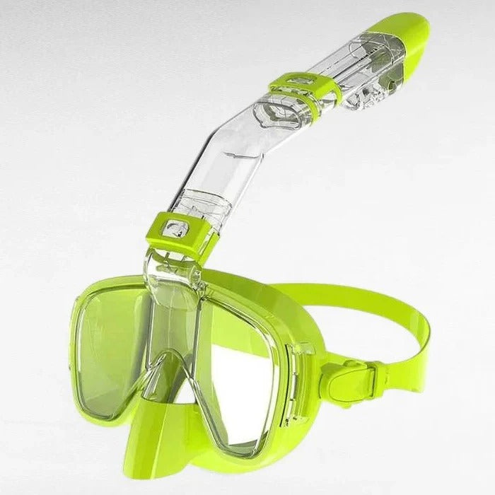 Full Face Snorkeling Mask with Dry Top and Panoramic View