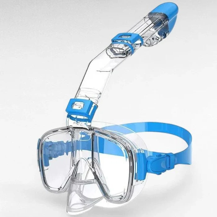 Full Face Snorkeling Mask with Dry Top and Panoramic View