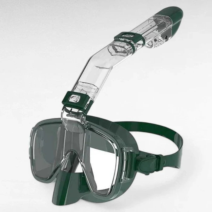 Full Face Snorkeling Mask with Dry Top and Panoramic View