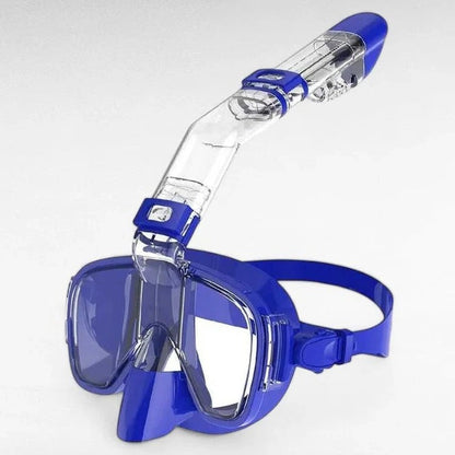 Full Face Snorkeling Mask with Dry Top and Panoramic View