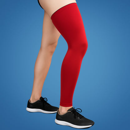 Full Leg Compression Sleeve with Graduated Support for Knee and Leg