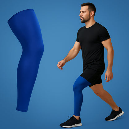 Full Leg Compression Sleeve with Graduated Support for Knee and Leg