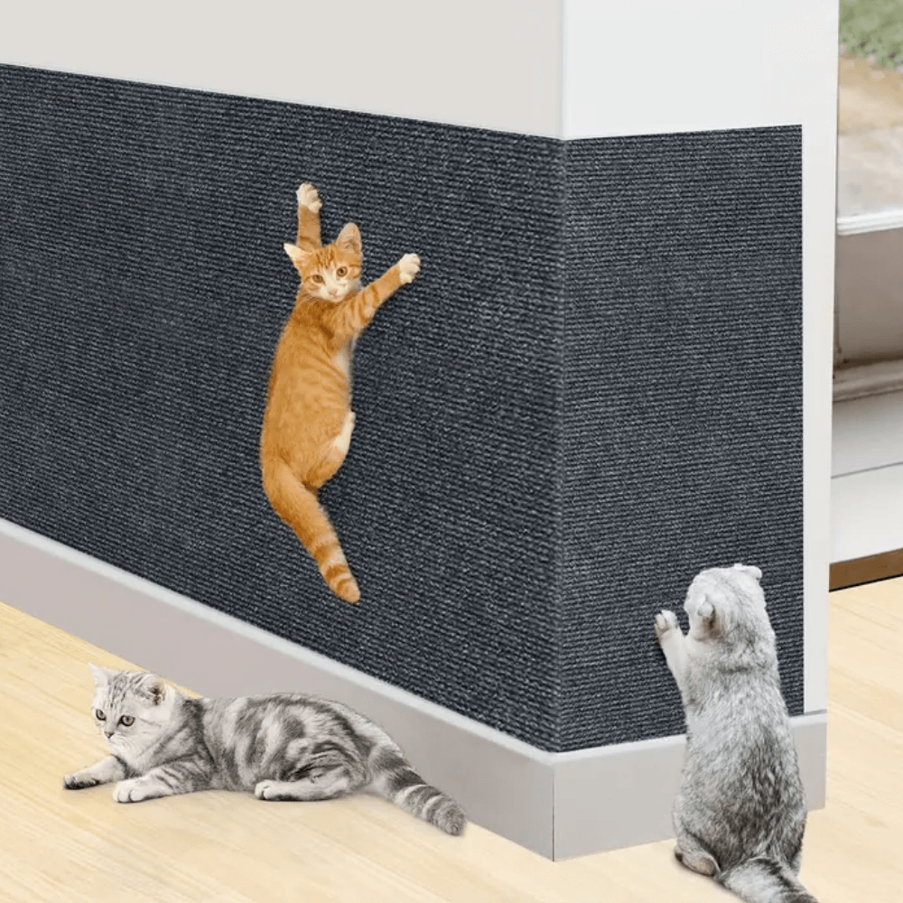 Furniture Cat Scratching Mat with Adhesive Backing