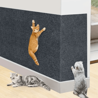 Furniture Cat Scratching Mat with Adhesive Backing