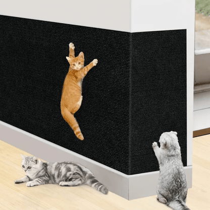 Furniture Cat Scratching Mat with Adhesive Backing