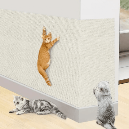 Furniture Cat Scratching Mat with Adhesive Backing
