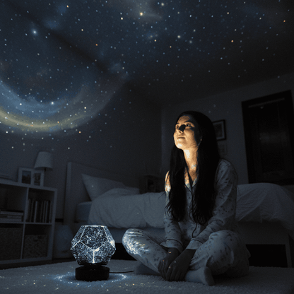 Galaxy Nebula Projector LED Night Lamp