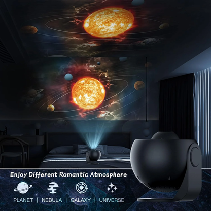Galaxy Star Projector Night Light with 360 Degree Rotating Projection