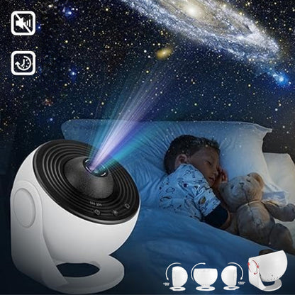 Galaxy Star Projector Night Light with 360 Degree Rotating Projection