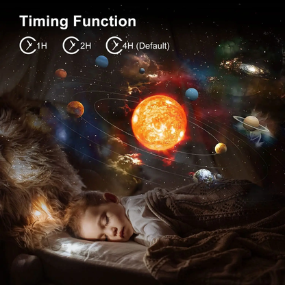 Galaxy Star Projector Night Light with 360 Degree Rotating Projection