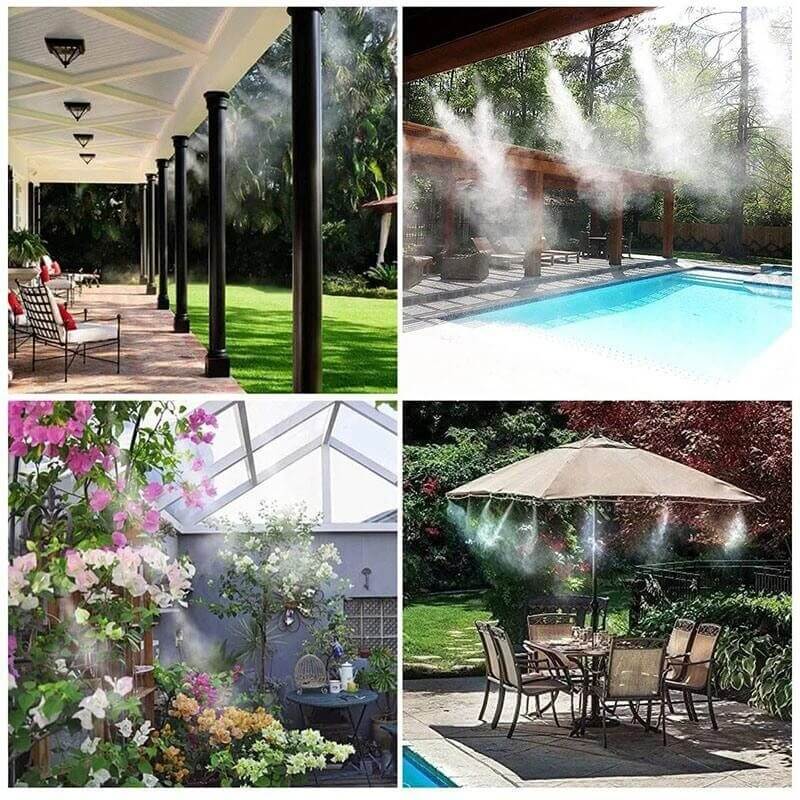 Garden Drip Irrigation Sprinkler Kit Adjustable Watering System