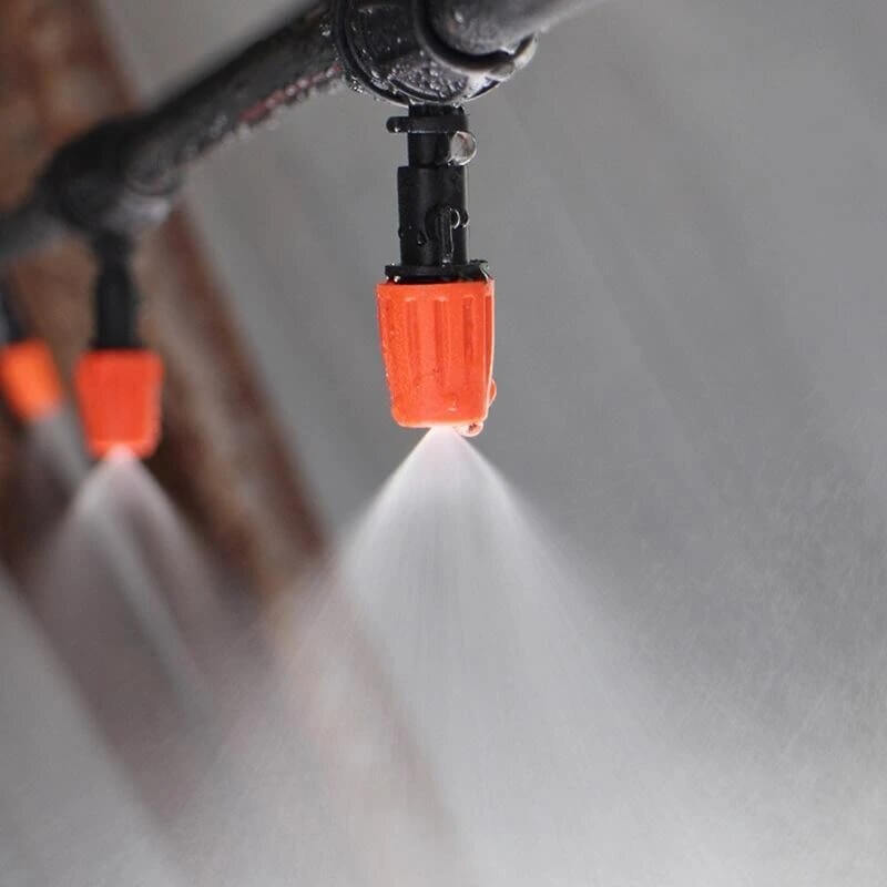 Garden Drip Irrigation Sprinkler Kit Adjustable Watering System