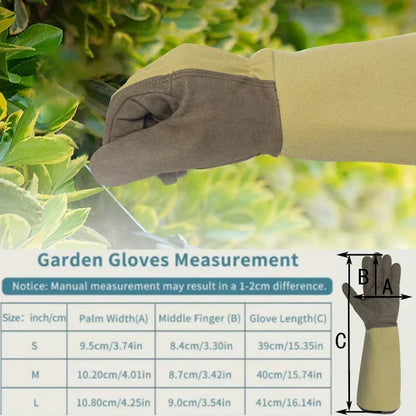 Garden Thorn Protection Gloves for Women