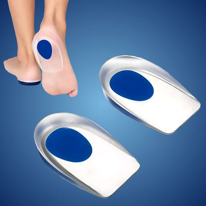 Gel Heel Cup Cushions for Everyday Foot Comfort
