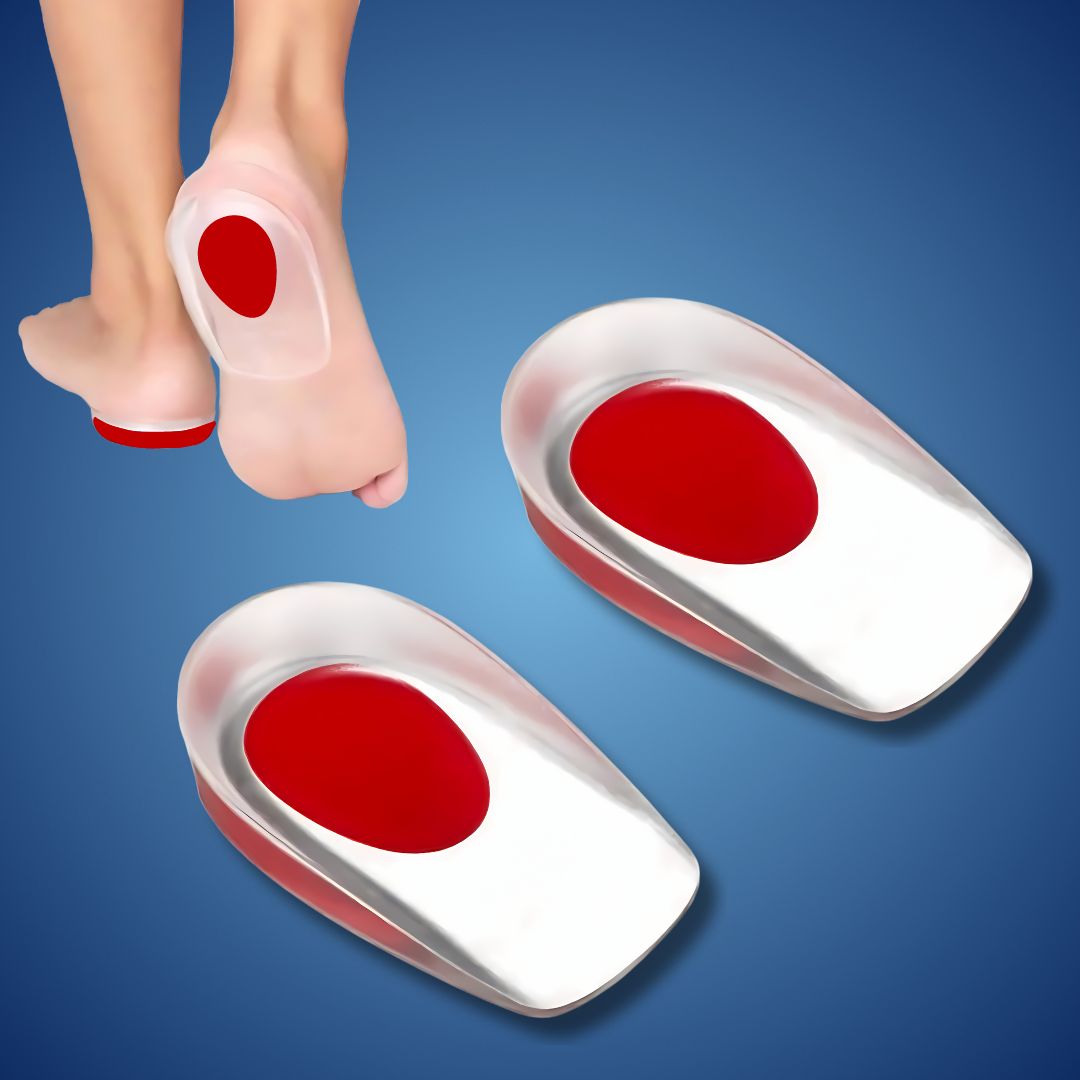 Gel Heel Cup Cushions for Everyday Foot Comfort