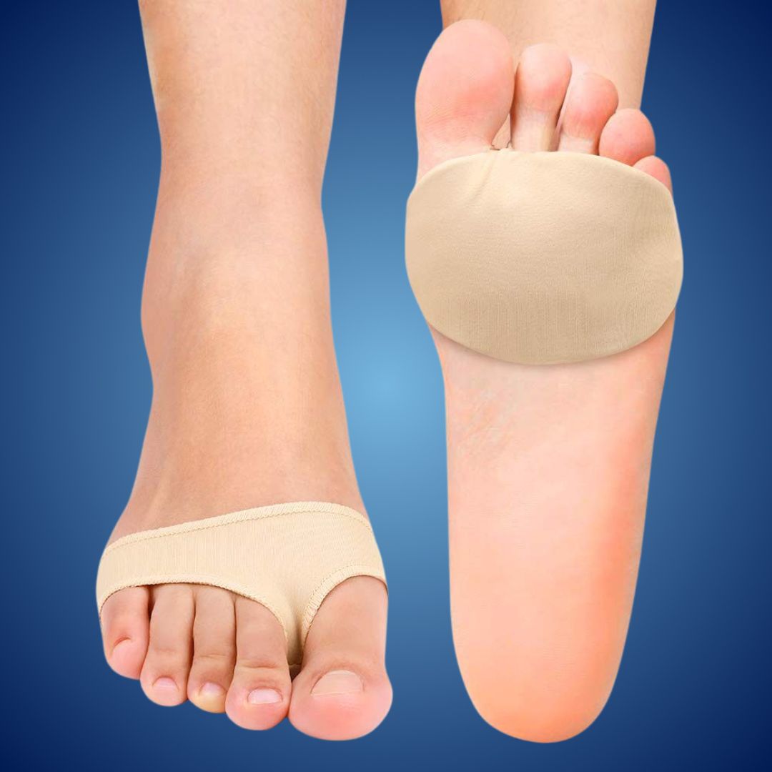 Gel Metatarsal Support Pads Foot Cushion Inserts for Forefoot Comfort and Everyday Walking Support