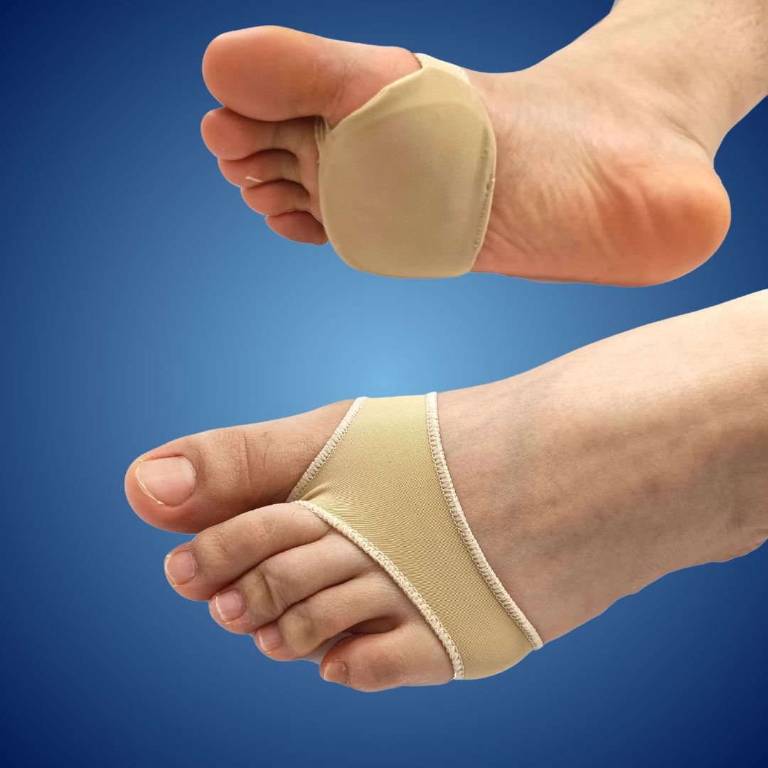 Gel Metatarsal Support Pads Foot Cushion Inserts for Forefoot Comfort and Everyday Walking Support
