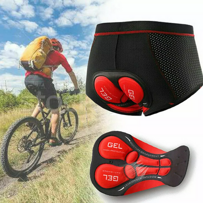 Gel Padded Cycling Underwear Breathable Bike Shorts Liner for Men Women