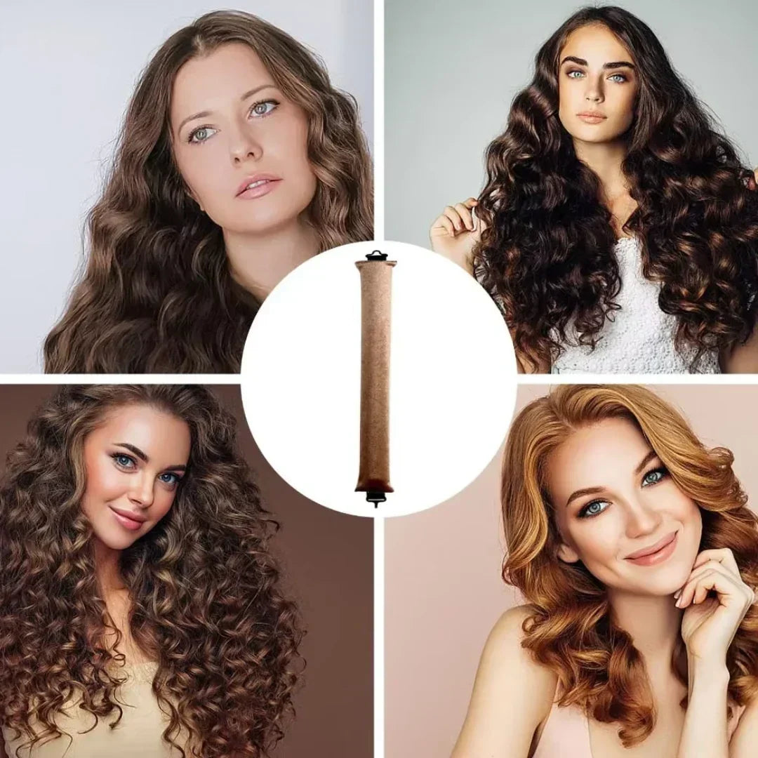 Gentle No Heat Hair Curlers for Soft Natural Curls