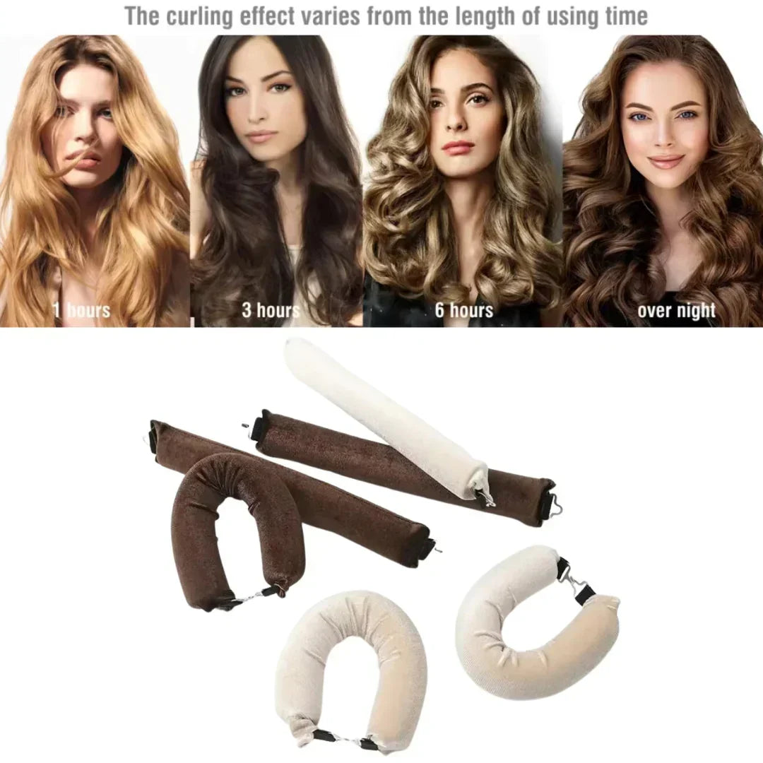 Gentle No Heat Hair Curlers for Soft Natural Curls