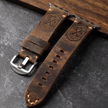 Genuine Cowhide Leather Apple Watch Band