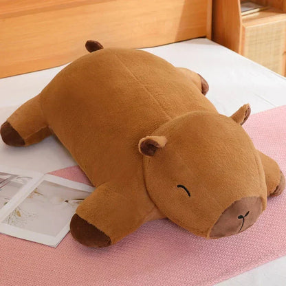 Giant Capybara Plush Pillow Soft Stuffed Animal Snuggle Toy
