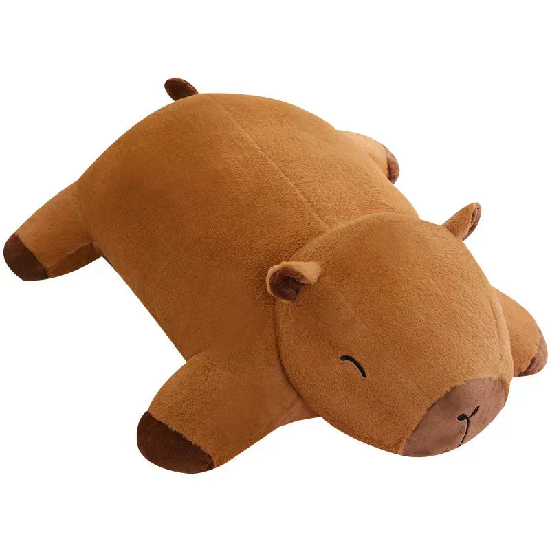 Giant Capybara Plush Pillow Soft Stuffed Animal Snuggle Toy