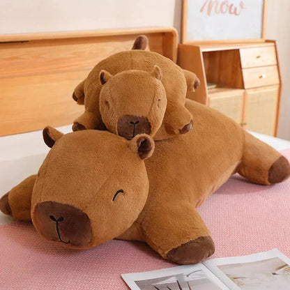 Giant Capybara Plush Pillow Soft Stuffed Animal Snuggle Toy