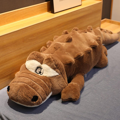Giant Crocodile Plush Pillow Soft Stuffed Animal Body Cushion