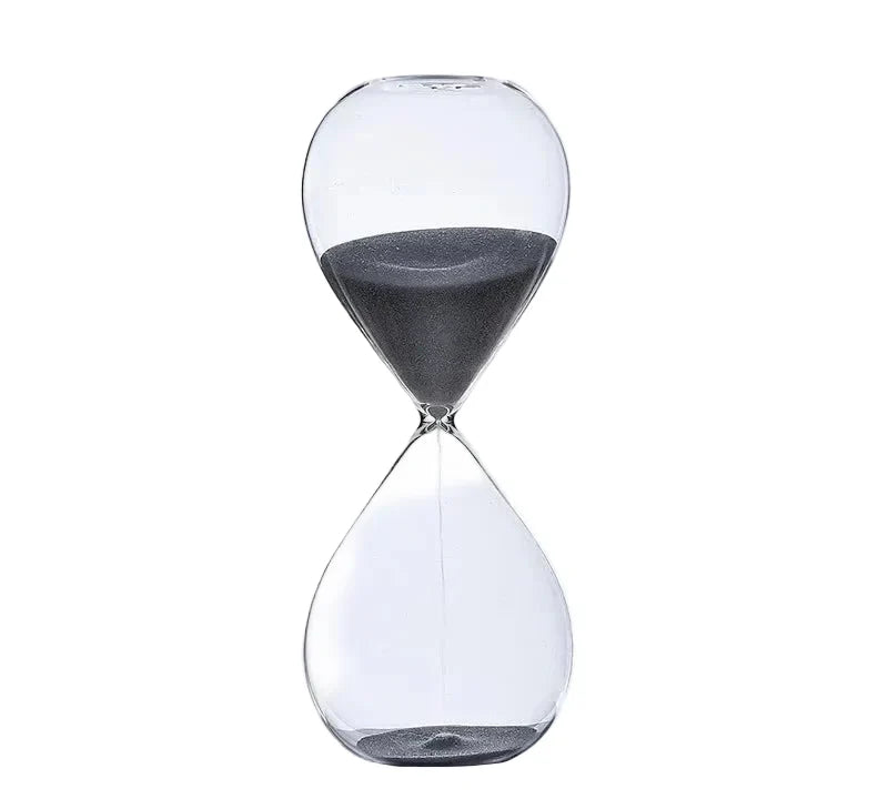 Glass Sand Timer Decorative Hourglass 5 10 30 60 Minute Options
