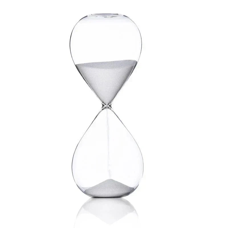 Glass Sand Timer Decorative Hourglass 5 10 30 60 Minute Options