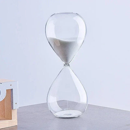 Glass Sand Timer Decorative Hourglass 5 10 30 60 Minute Options