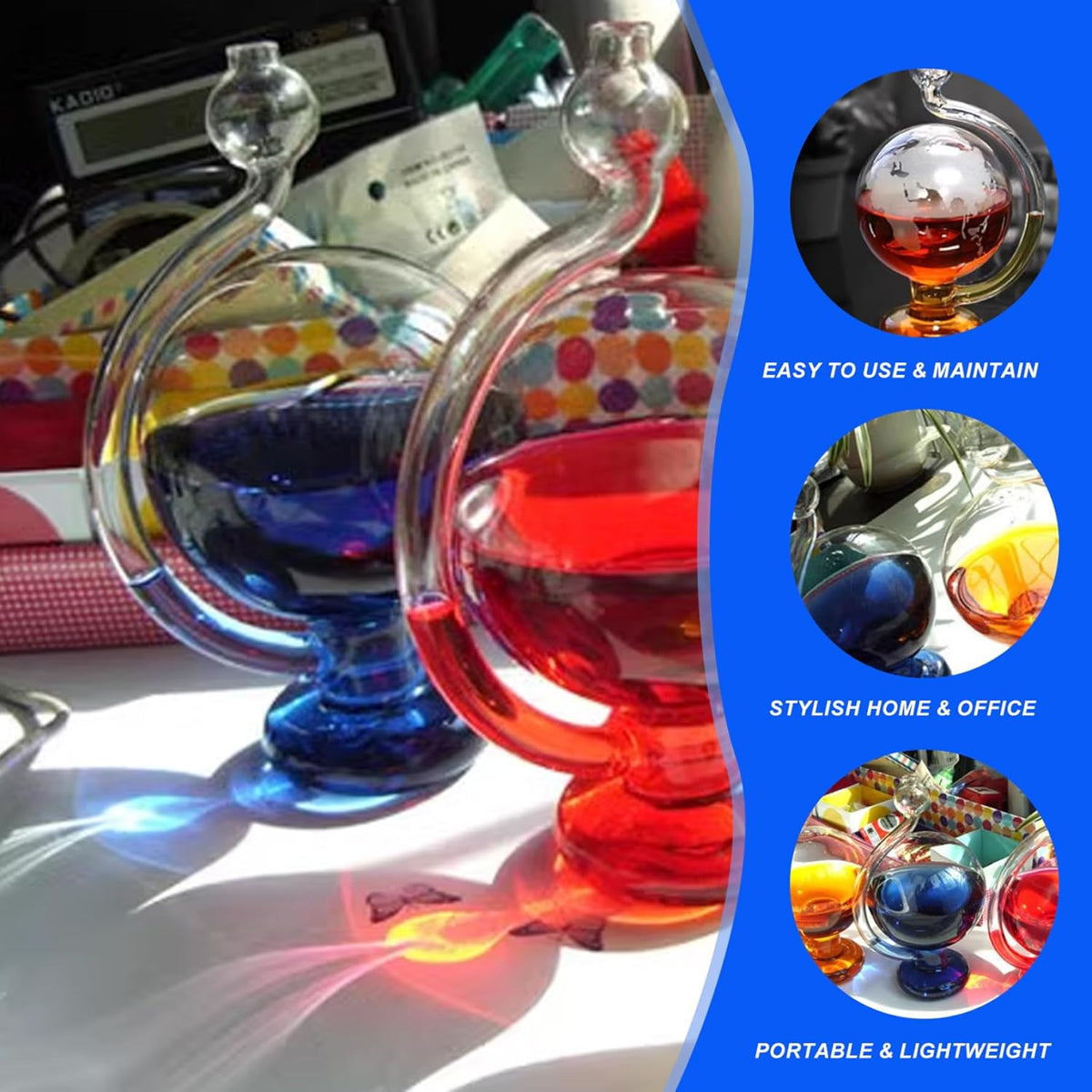 Glass Weather Forecast Storm Glass Barometer
